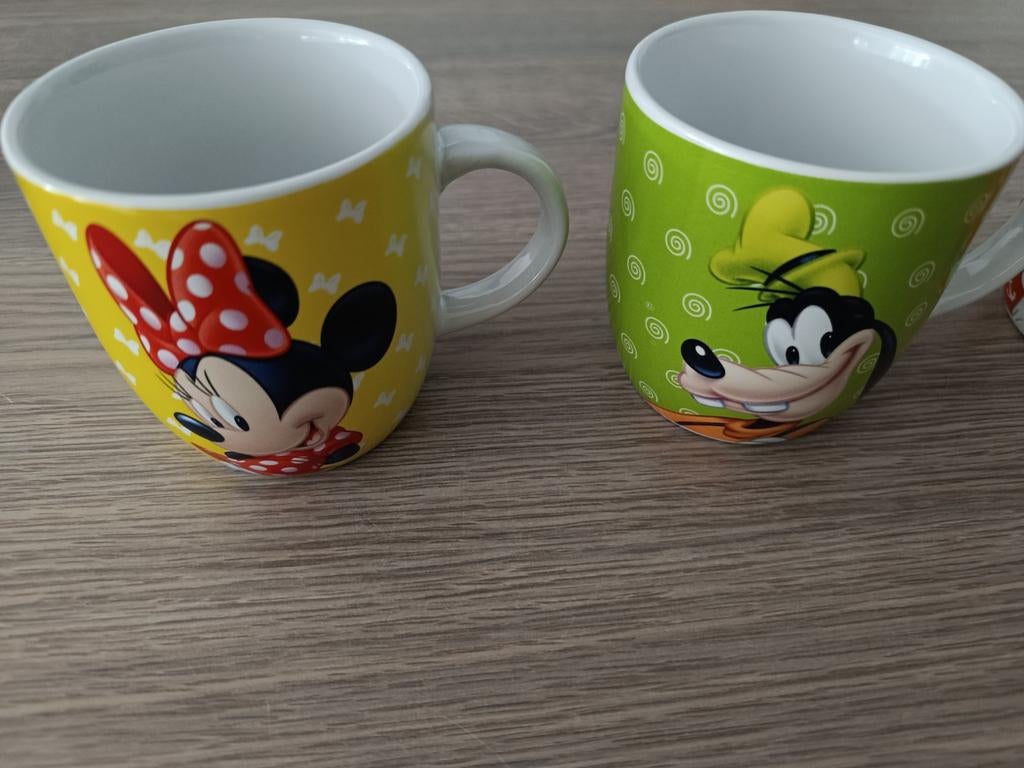4 Disney tassen, Ophalen of Verzenden