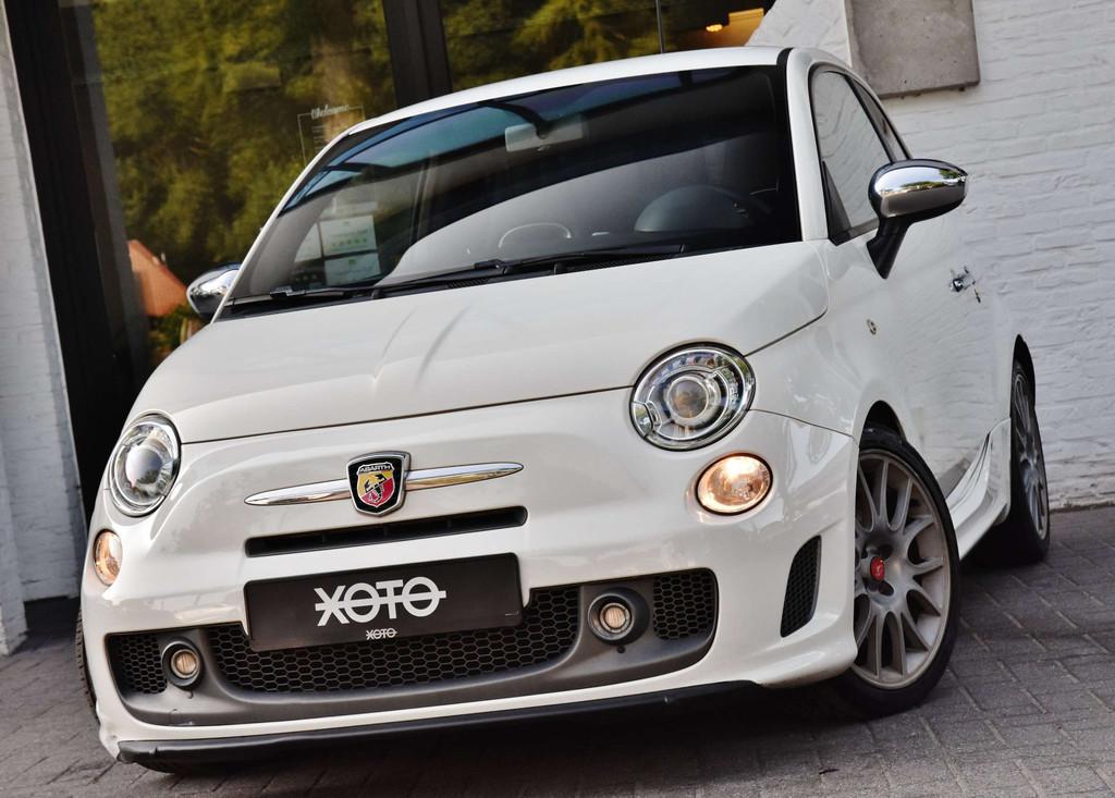 Abarth 595 Competizione AUT. *LEATHER / 17"ALU / PARKTRONIC*, Auto's, 4 zetels, Euro 6, 4 cilinders, Wit