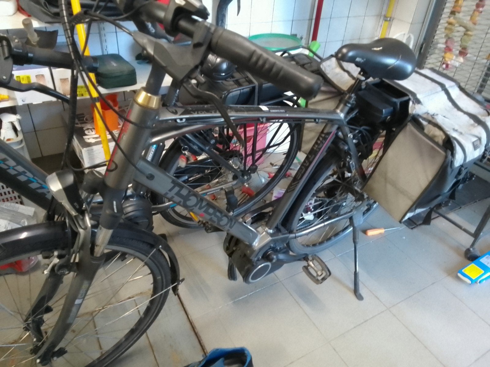 Elektrische herenfiets maat 58 Thompson Bosch, Enlèvement