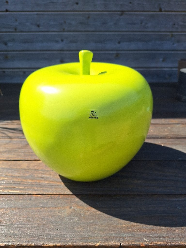 grote groene appel, Huis en Inrichting, Ophalen, Zo goed als nieuw, Groen, Steen/keramiek