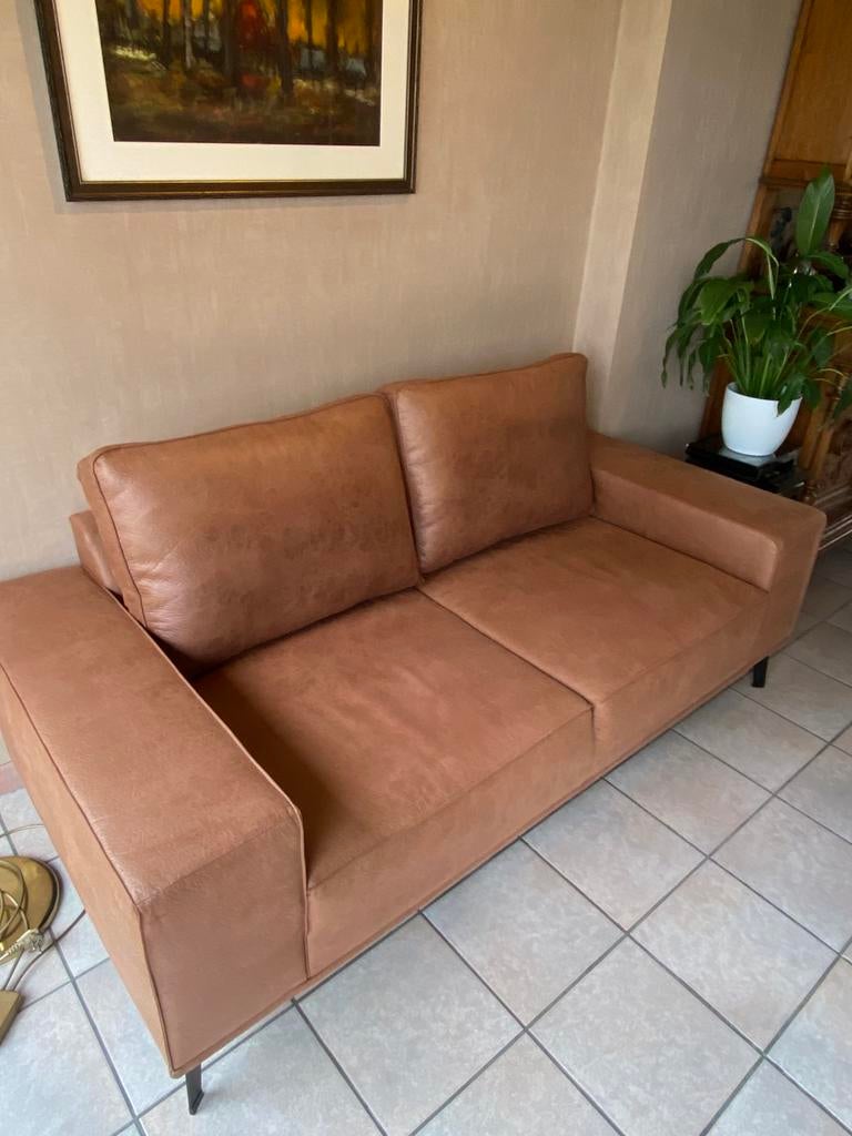 Ongebruikte 2-zit te koop, Huis en Inrichting, Zetels | Zetels, Zo goed als nieuw, Rechte bank, Driepersoons, 150 tot 200 cm, 75 tot 100 cm