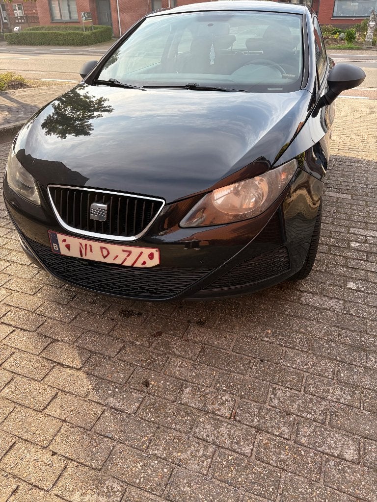 Seat ibiza 3 deurs 2011, Auto's, Euro 5, Zwart, Particulier, Airconditioning