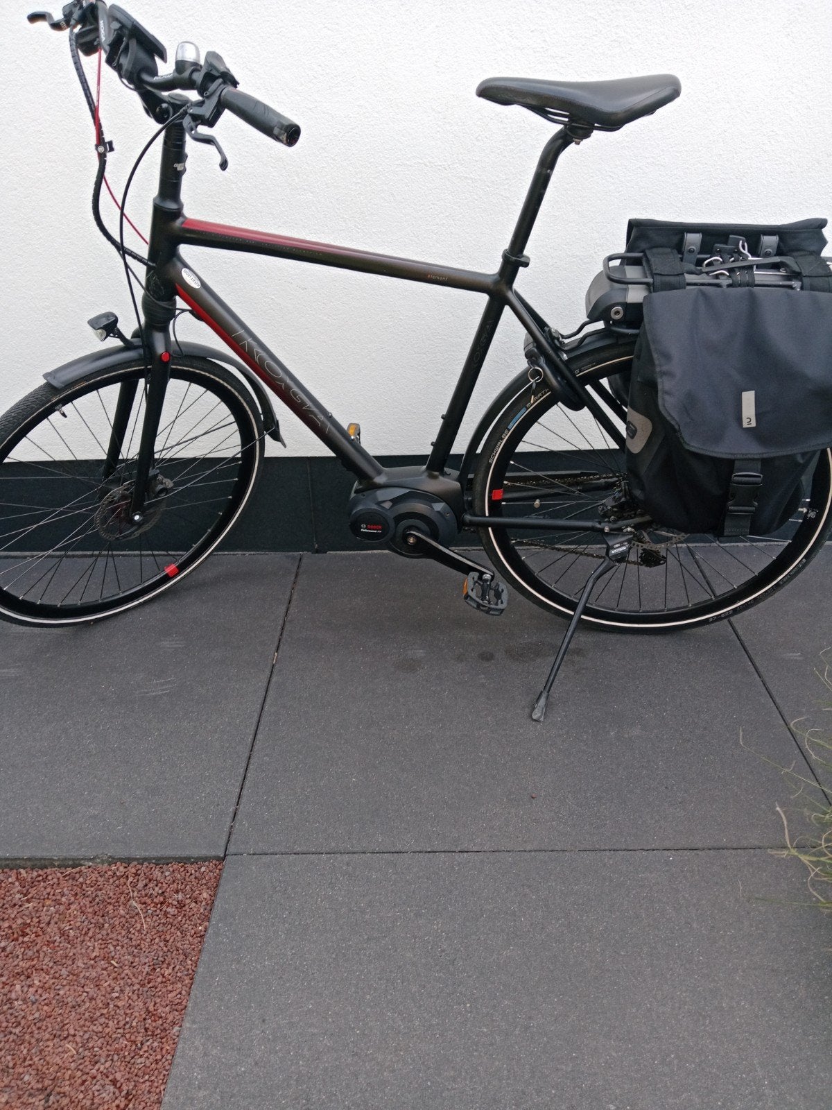 koga element herenfiets kader 57 mat zwart, Fietsen en Brommers, Elektrische fietsen, 55 tot 59 cm, Ophalen, Zo goed als nieuw