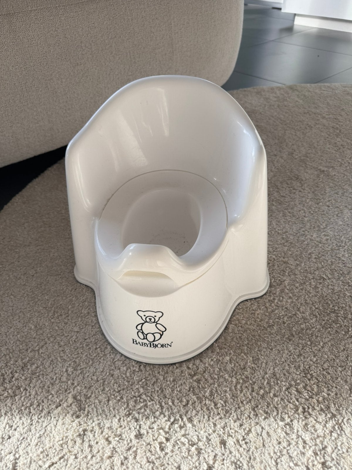 Potje babybjorn, Kinderen en Baby's, Ophalen of Verzenden, Gebruikt
