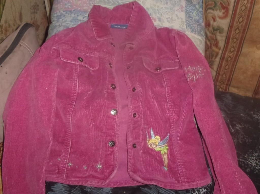 Veste disney fée clochette fille 10 ans, Enlèvement ou Envoi, Disney, Fille, Pull ou Veste