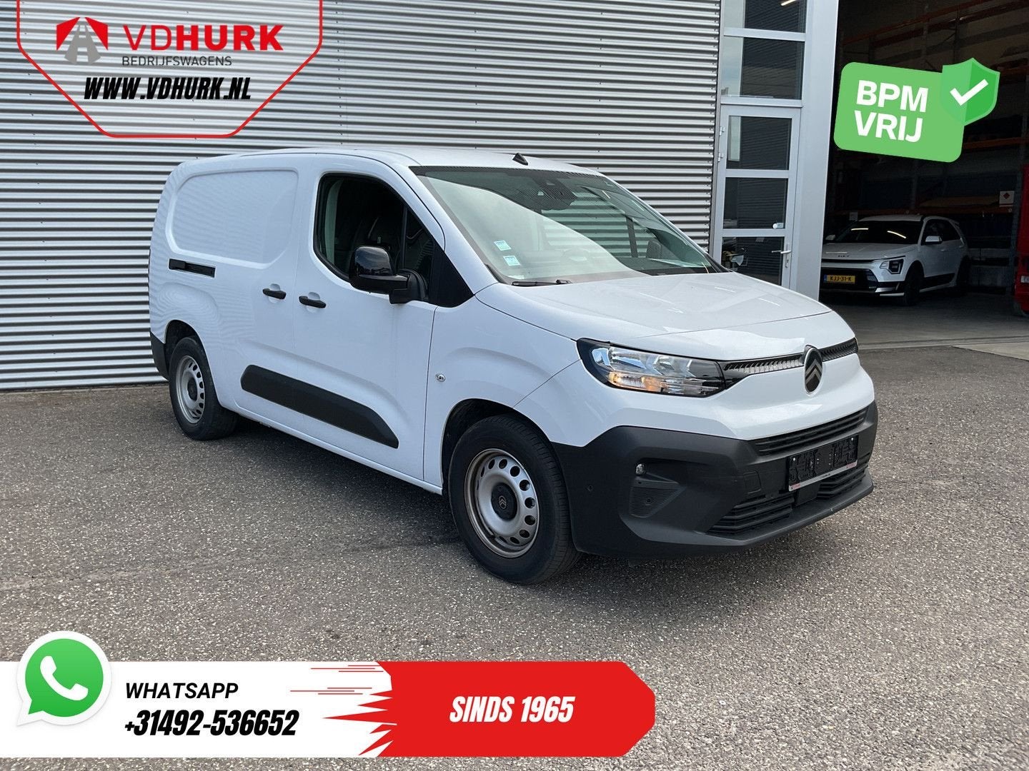 Citroën e-Berlingo 50 kWh 345 km WLTP L2 Carplay/ Snellader/, Auto's, Bestelwagens en Lichte vracht, Bedrijf, ABS, Airconditioning