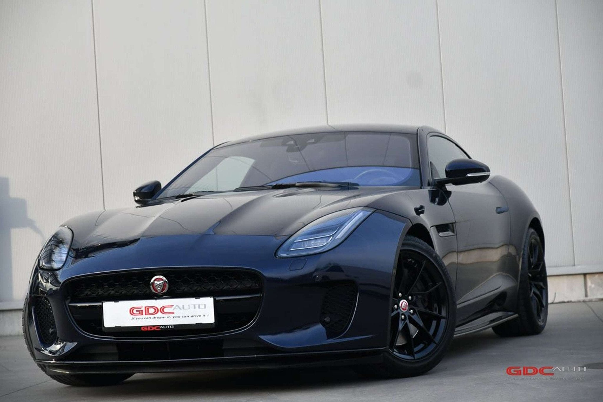 Jaguar F-Type F-Type l Coupé l Sportuitlaat l Camera l Meri, Auto's, Jaguar, Automaat, Navigatiesysteem, Euro 6, Blauw
