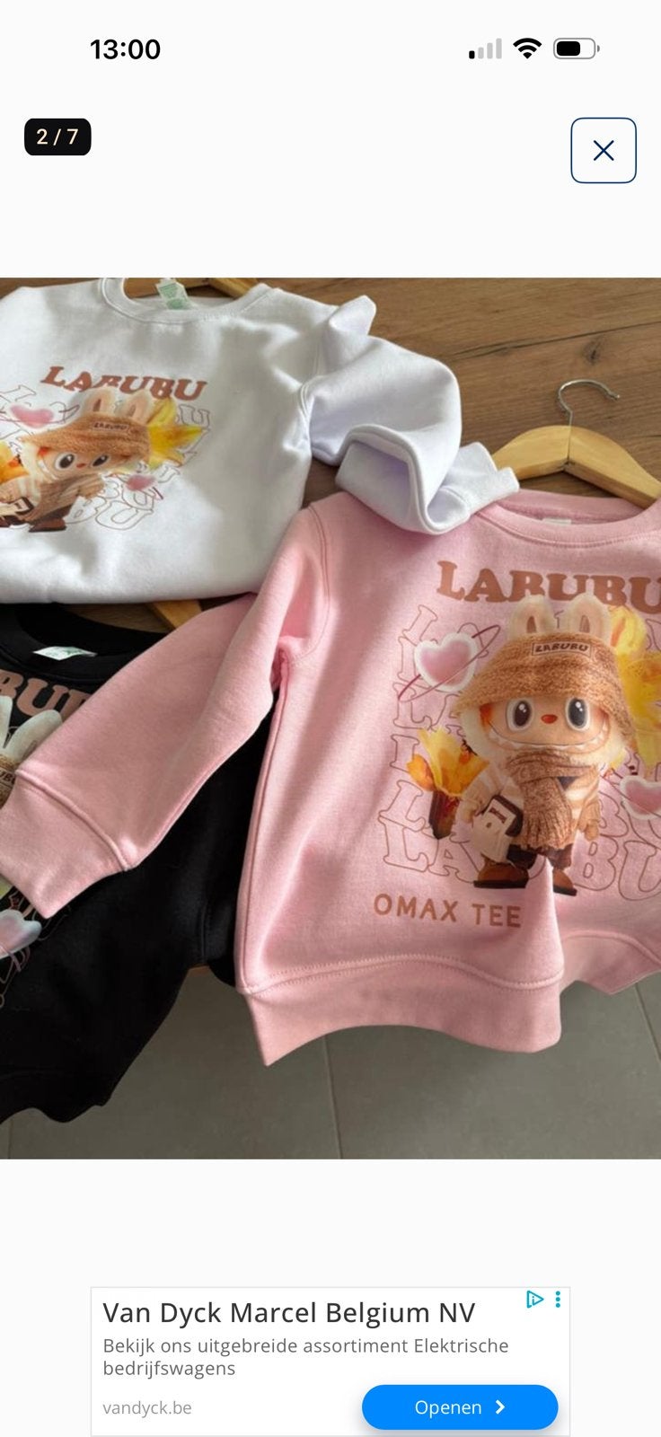 Labubu truitjes, Kinderen en Baby's, Kinderkleding | Overige, Ophalen, Nieuw, Jongen of Meisje
