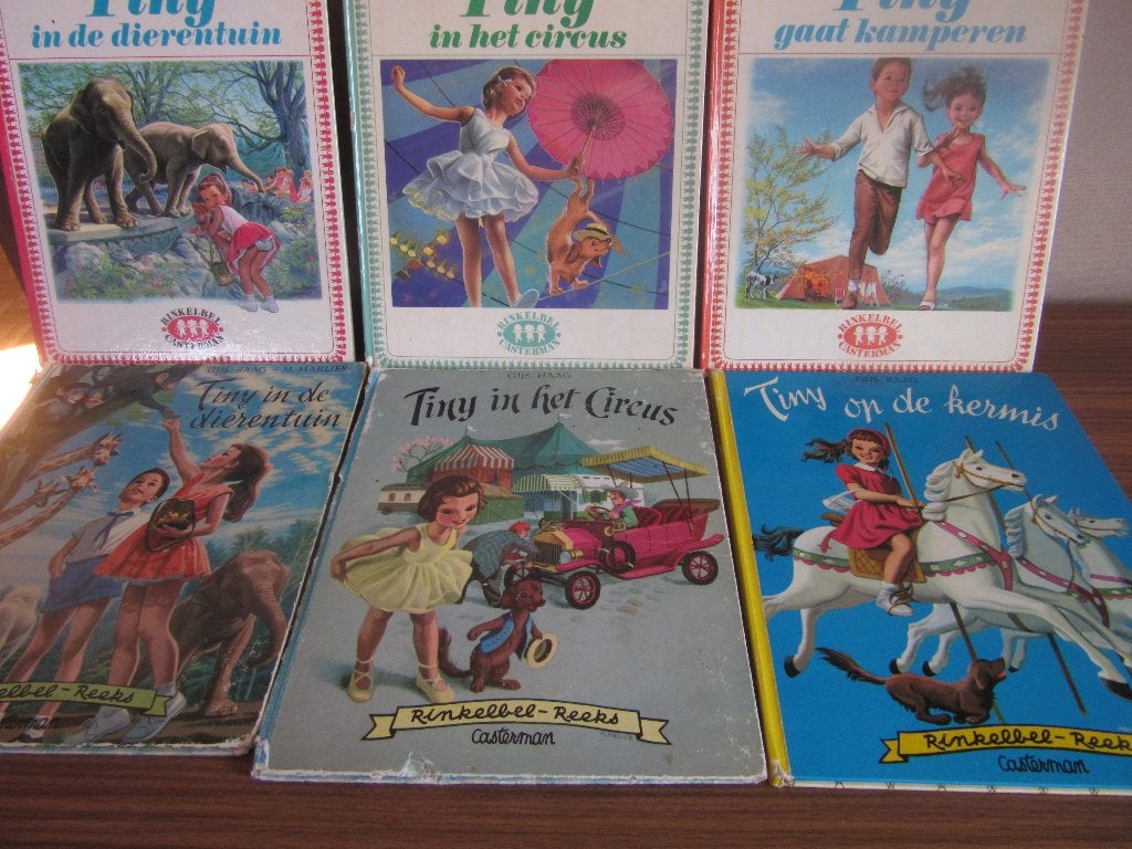 Zeer oude Tiny boeken jaren 50 en 60, Ophalen of Verzenden