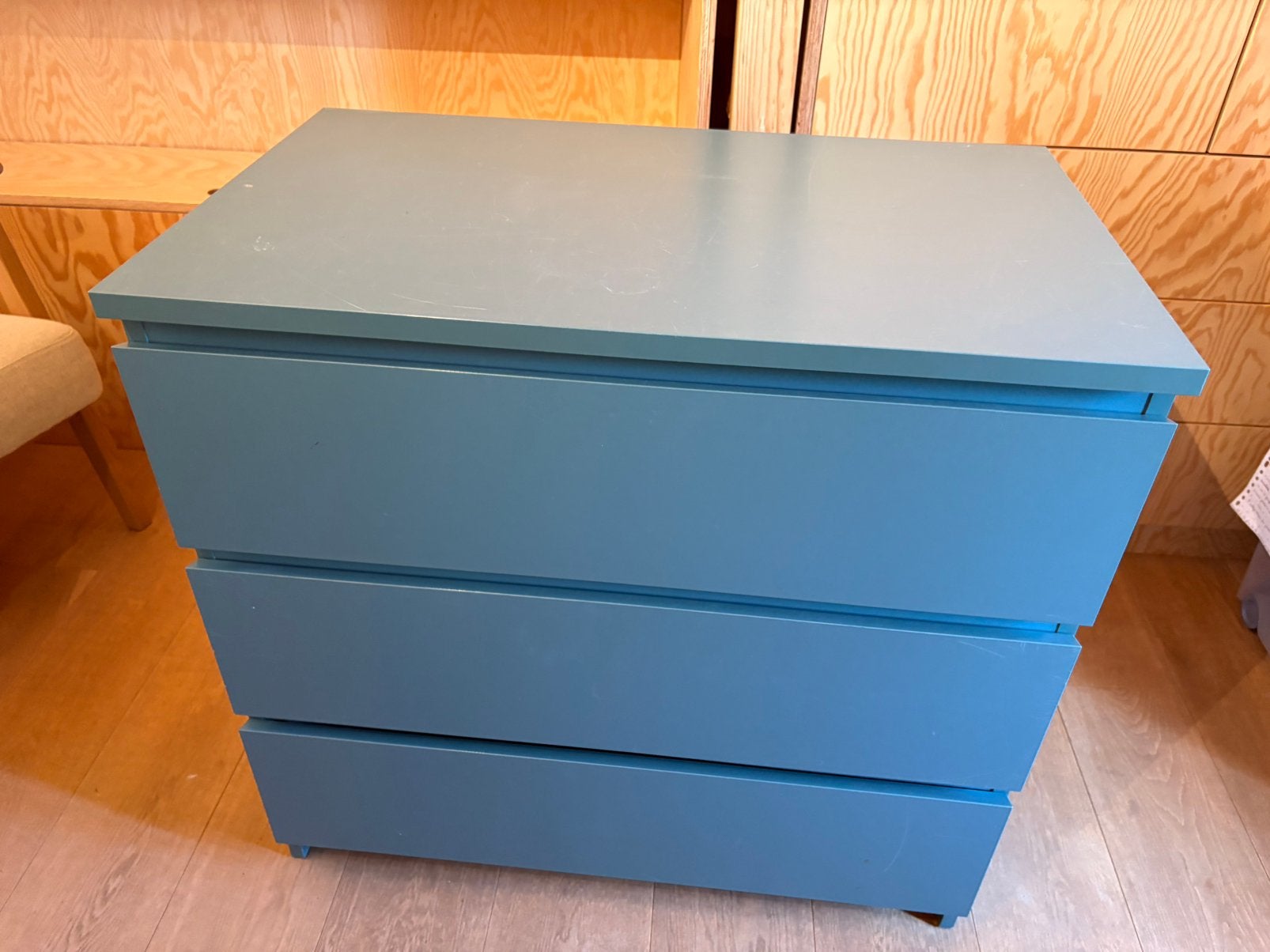 IKEA Malm, Huis en Inrichting, Kasten | Ladekasten, Ophalen, Gebruikt, 50 tot 100 cm, 3 of 4 laden