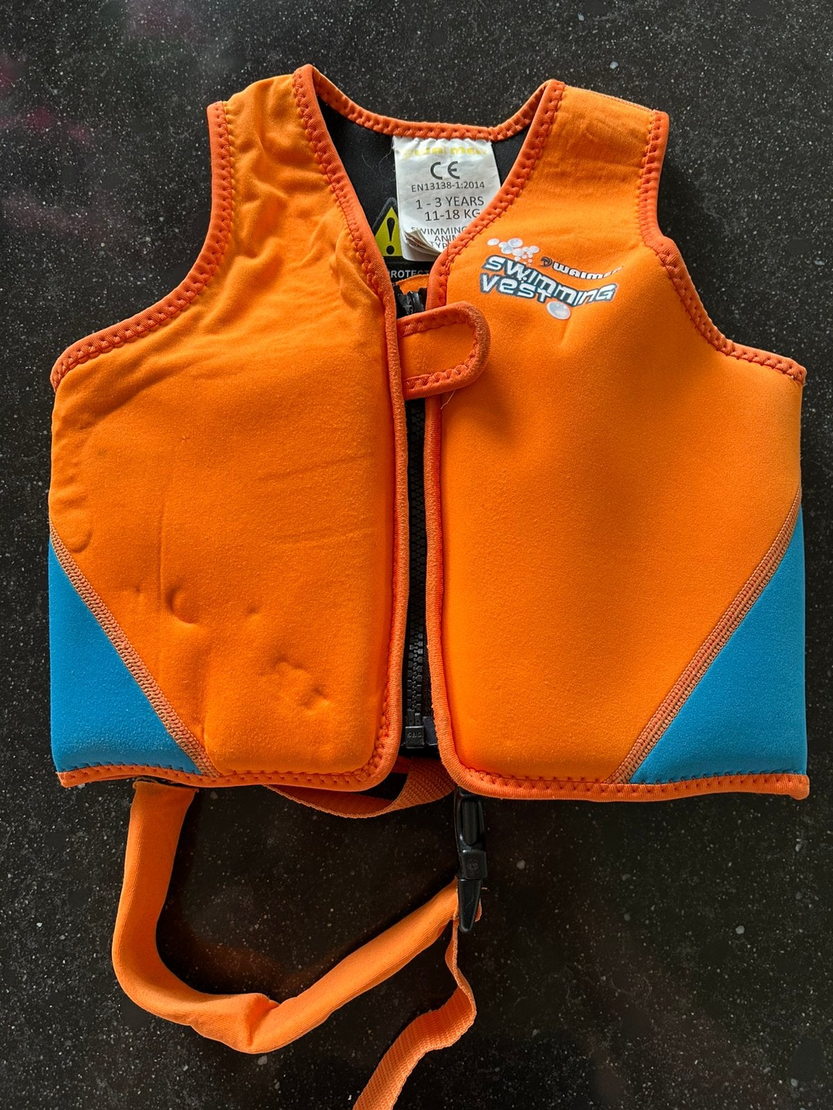 Zwemvest 1-3 jaar 11-18kg, Kinderen en Baby's, Ophalen, Gebruikt, Zwem-accessoire