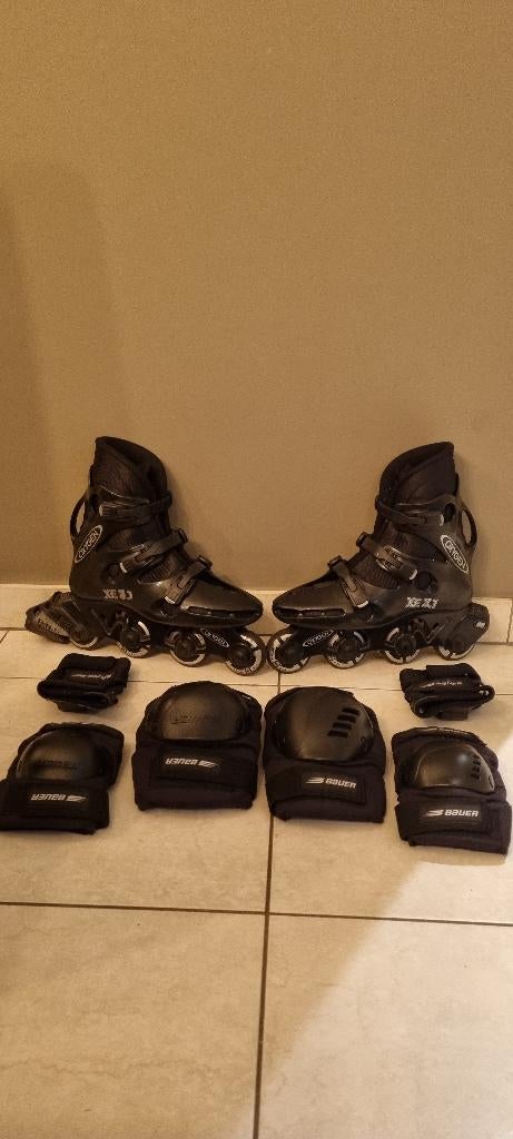 Roller on line (Patins en ligne) Oxygene  XE3.1 taille 43-44, Autres marques, Rollers 4 roues en ligne, Réglable, Enlèvement