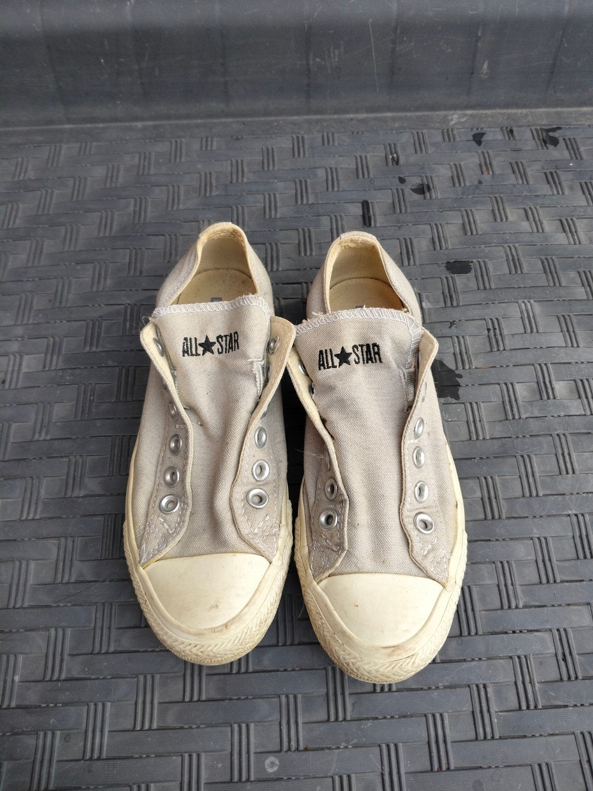 all stars Converse, Ophalen, Beige, Converse All Stars, Gedragen