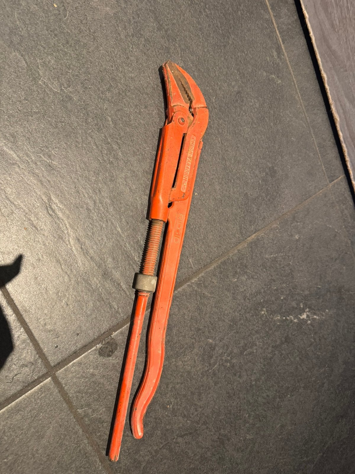 Ridgid pijptang, Ophalen of Verzenden, Zo goed als nieuw, Ridgid