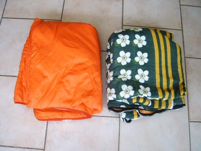 Sacs de couchage, Enlèvement, Utilisé