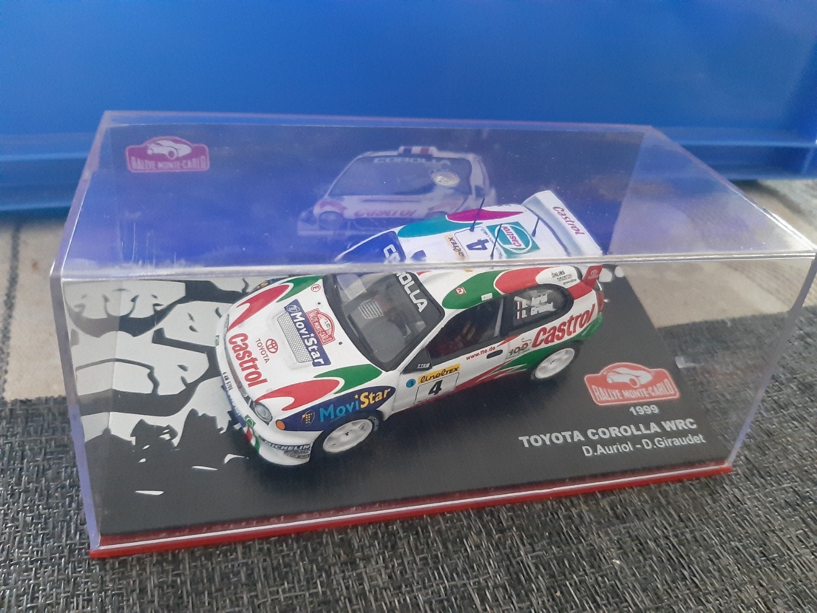 Voiture miniature 1.43 Toyota Carolla WRC, Hobby & Loisirs créatifs, Enlèvement ou Envoi, Voiture