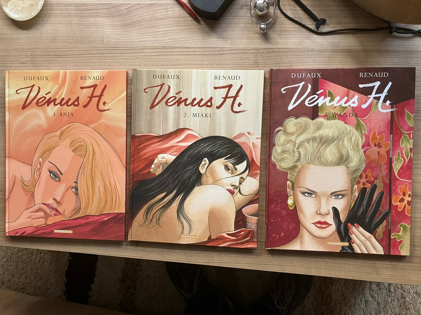 VENUS H : BD serie complète en 3T - 1eres editions TB état, Livres, Série complète ou Série, Enlèvement, Utilisé