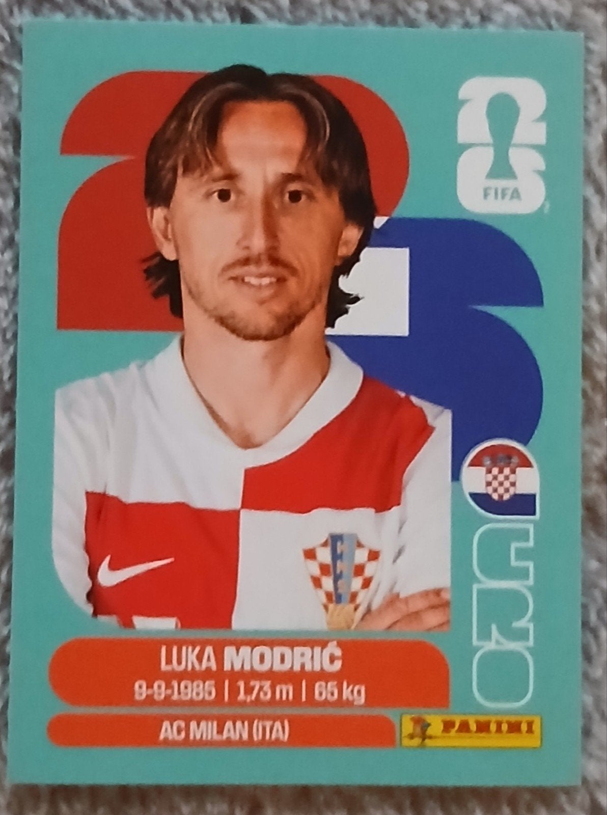 Panini World Cup 2026 Luka Modric, Envoi, Neuf
