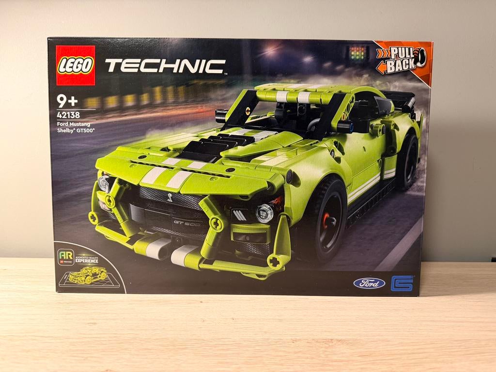Lego Ford Mustang Schelby GT500 (42138), Ophalen of Verzenden, Nieuw, Complete set, Lego