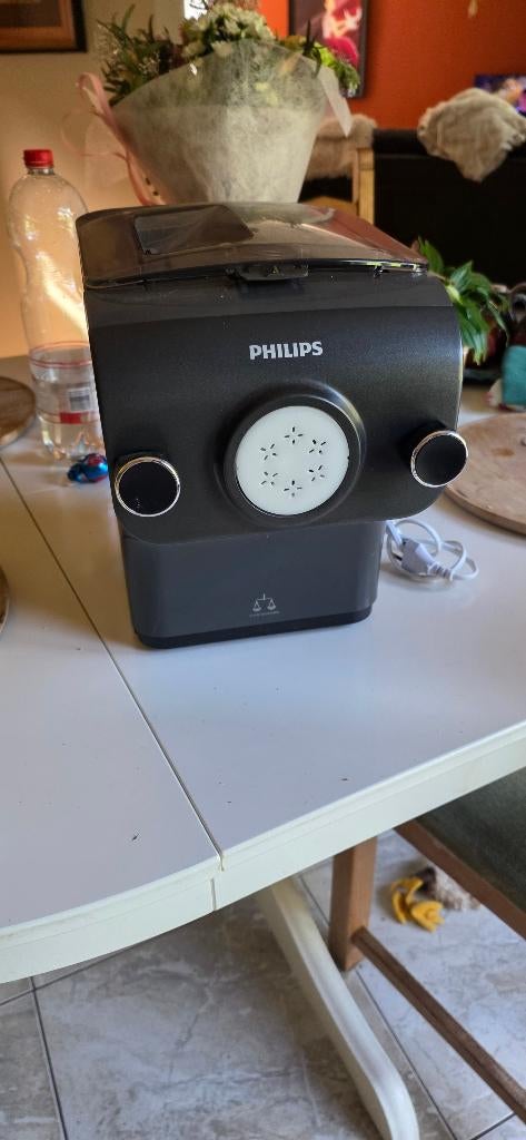 Philips Pasta Maker – machine à pâtes automatique, Electroménager, Enlèvement, Comme neuf, Résiste au lave-vaisselle, 2 vitesses