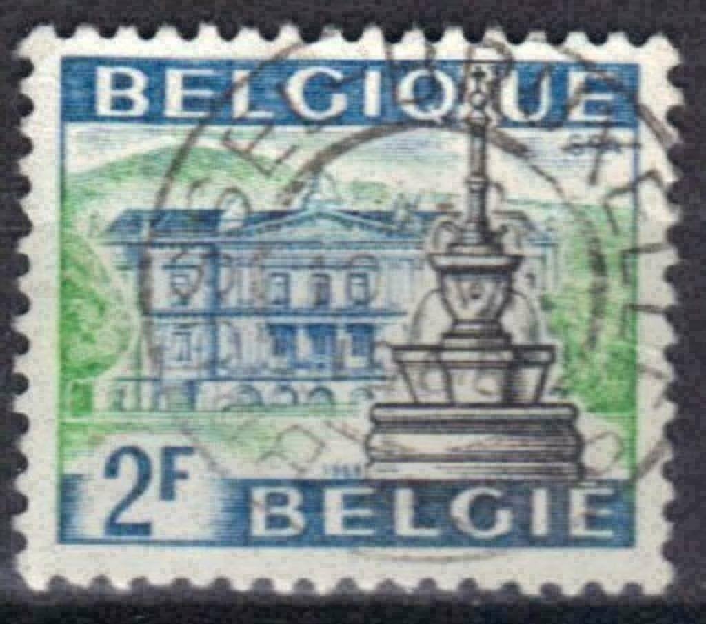 Belgique 1968 - Yvert/OBP 1462 - Tourisme - Spa (ST), Timbres & Monnaies, Envoi, Affranchi, Oblitéré