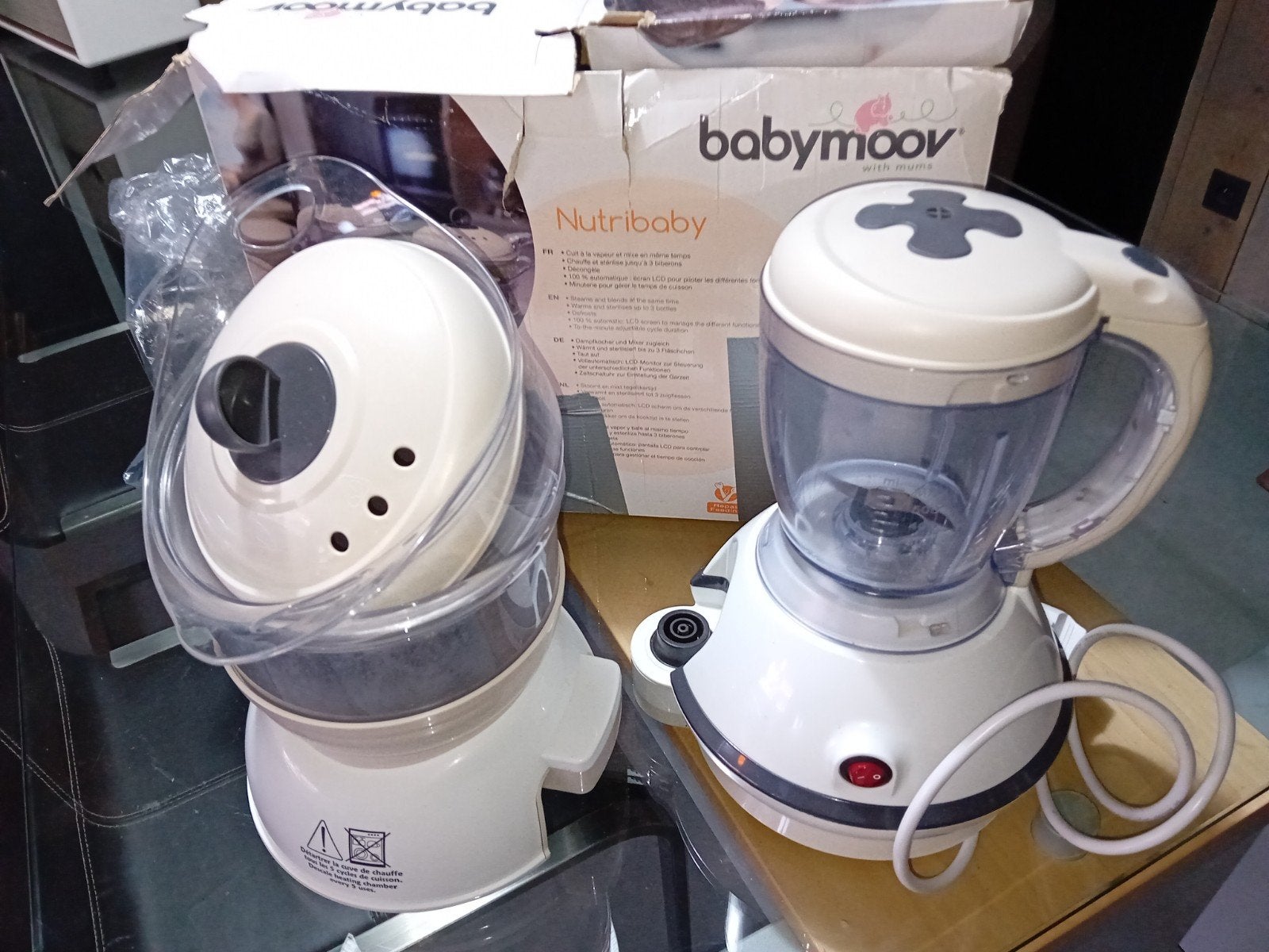 babymoov nutribaby, Ophalen
