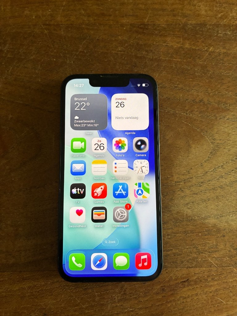 Iphone, Ophalen, 128 GB, 89 %, Zwart