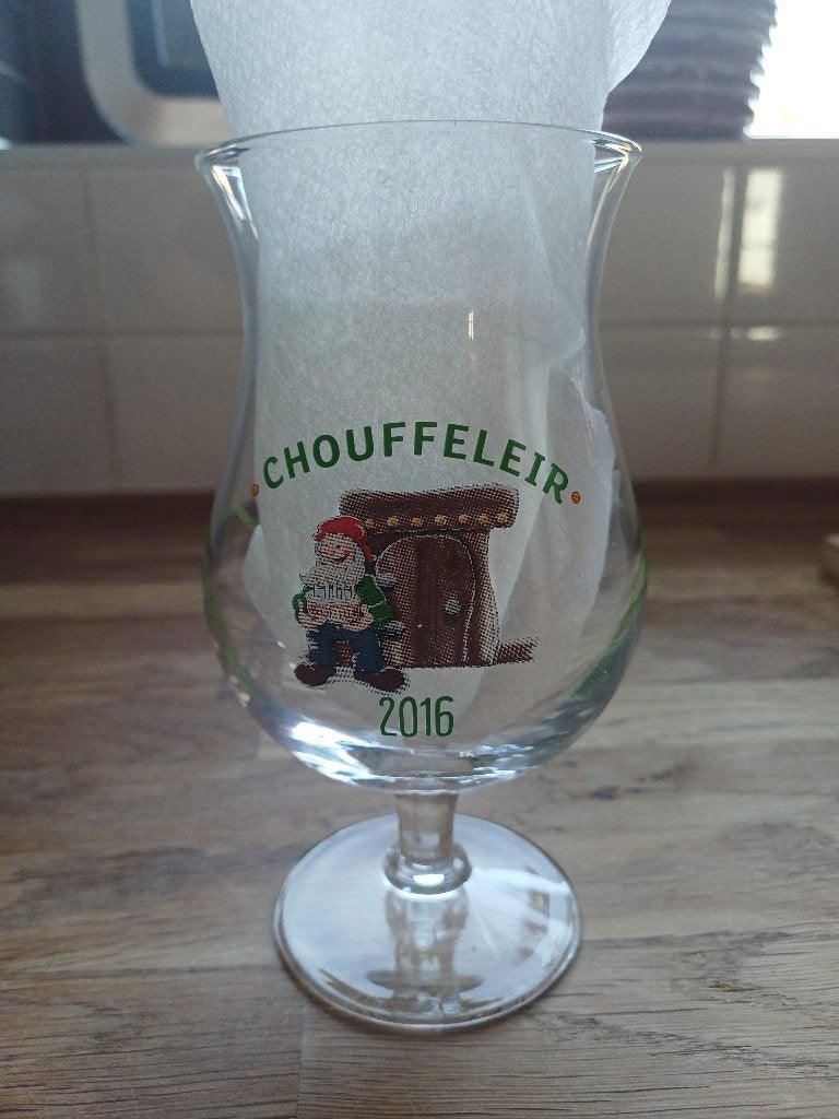 Chouffeleir glas 2016 en La couffe koelrugzak, Verzamelen, Ophalen, Nieuw, Overige typen, Duvel