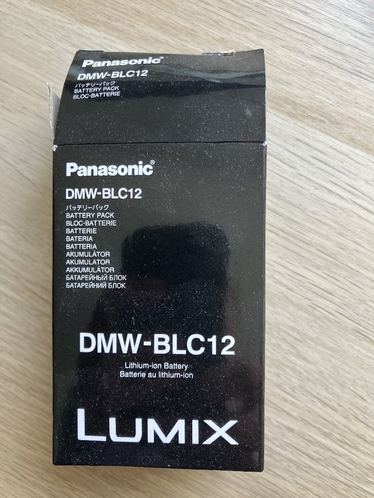Batterie DMW-BLC12 pour Lumix Panasonic, Panasonic, Enlèvement ou Envoi, Batterie, Comme neuf