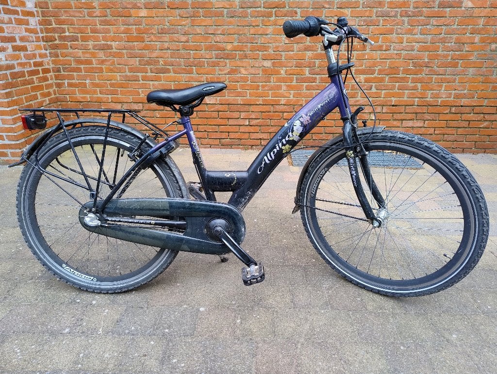 kinderfiets Alpina 26", Fietsen en Brommers, Fietsen | Kinderfietsjes, Ophalen, Gebruikt, Alpina, Terugtraprem