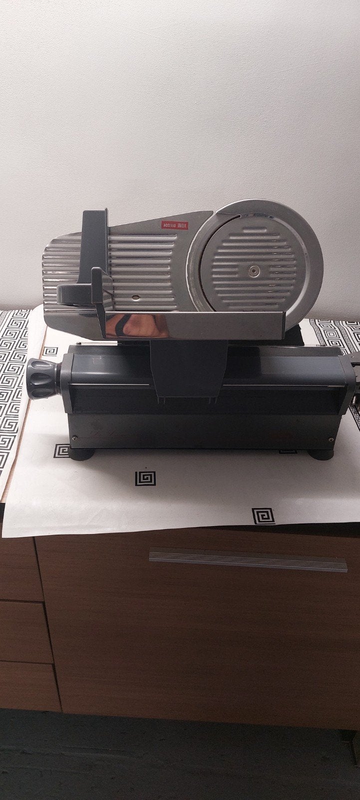 Kaassnijmachine merk acciaio, Elektronische apparatuur, Grillplaten, Ophalen