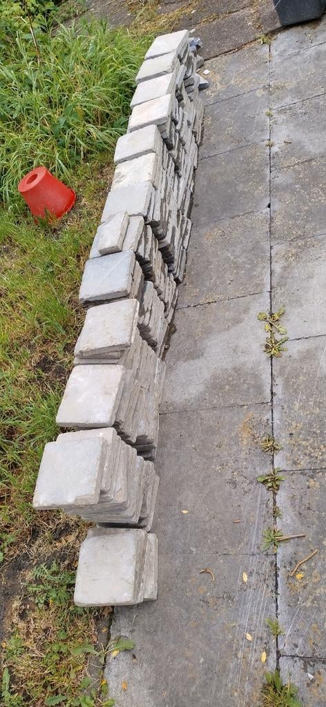 Arduin steentjes 15*15, 3,5 vierkante meter, Ophalen, Gebruikt, Terrastegels, Natuursteen
