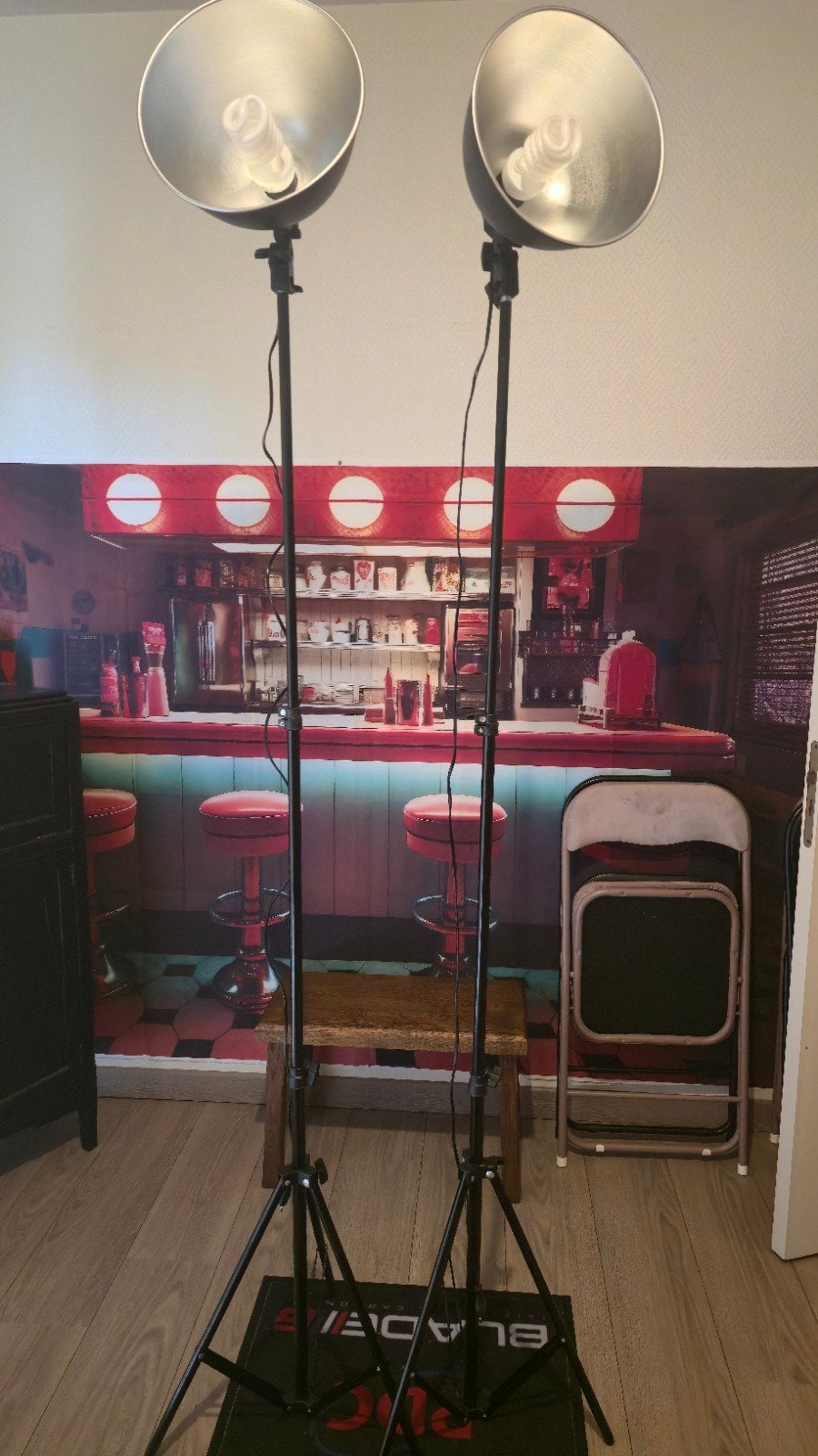 studio lampen 2, Ophalen, Zo goed als nieuw