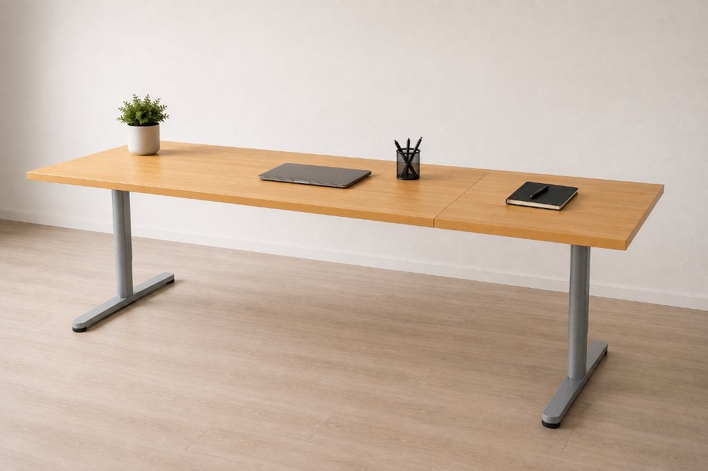 Bureaux IKEA Galant 220x80, Bureau d'ordinateur, Enlèvement, Utilisé, IKEA