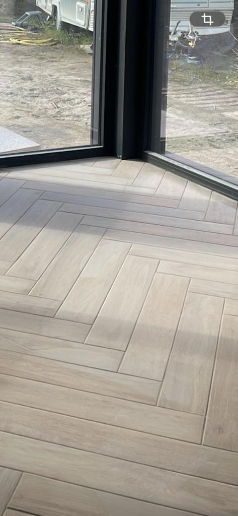 Keramisch Parket visgraat, Ophalen, 60 cm of meer, Keramiek, Nieuw