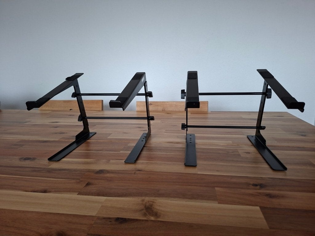 2x Innox verstelbare laptopstandaard – kantoor, thuis & DJ, Musique & Instruments, Enlèvement, Utilisé, Autres instruments