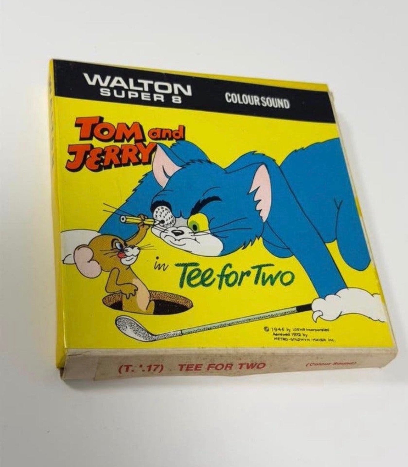Walton Super 8 Tom Jerry deux, film 8 mm entièrement emballé, Enlèvement ou Envoi, Film 8 mm