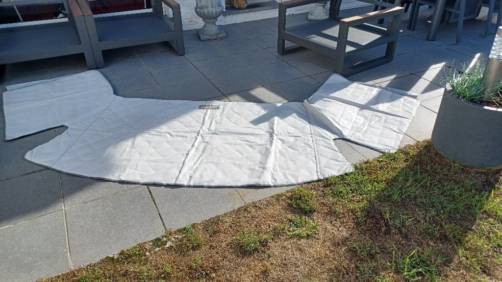 SOPLAIR thermocover voorruit bescherming mobilhome, Ophalen