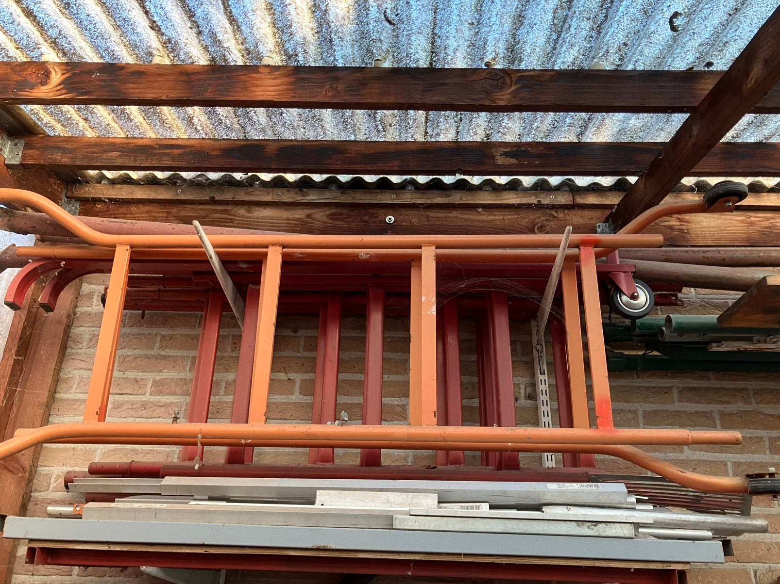 Steigers, Doe-het-zelf en Bouw, Ophalen, Gebruikt