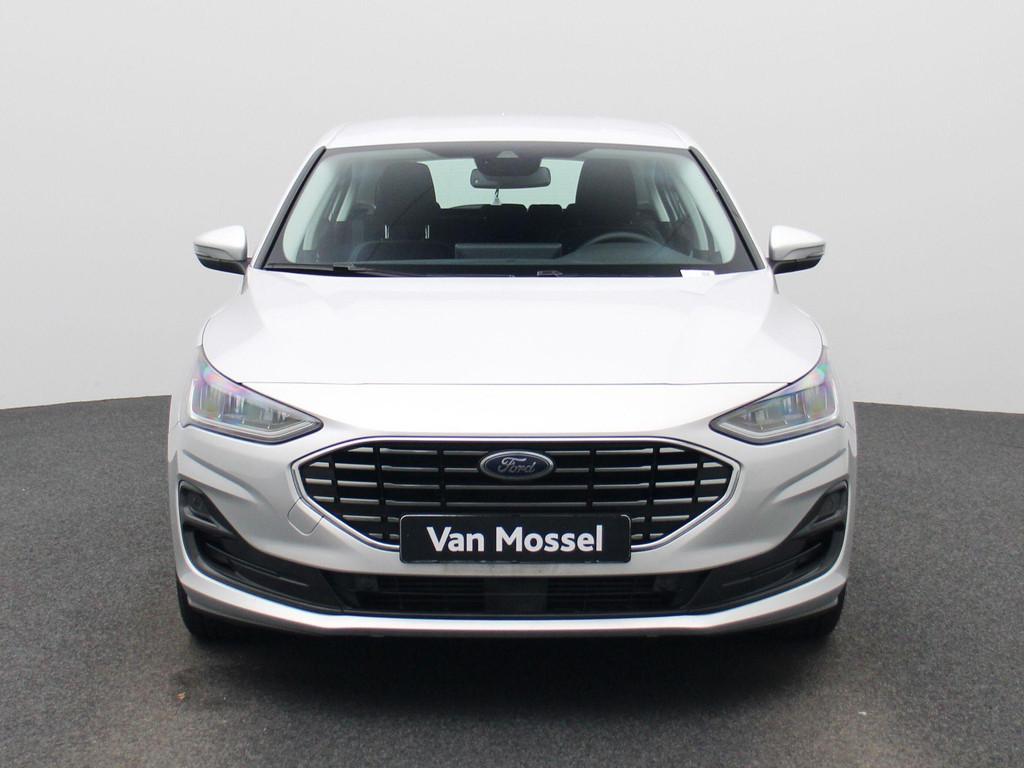 Ford Focus 1.0i EcoBoost MHEV 92kW Titanium DCT Cruise contr, Auto's, Stof, Gebruikt, Bedrijf, 5 deurs