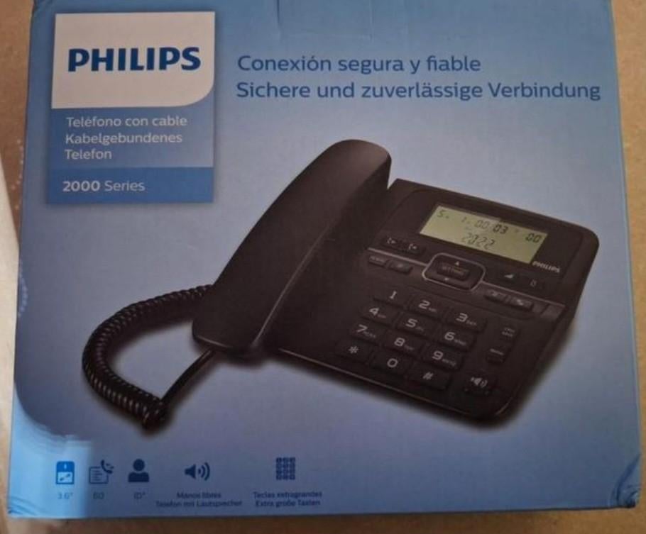 Spiksplinternieuwe Ouderentelefoon met grote toetsen Philips, Telecommunicatie, Vaste telefoons | Niet Draadloos, Ophalen of Verzenden