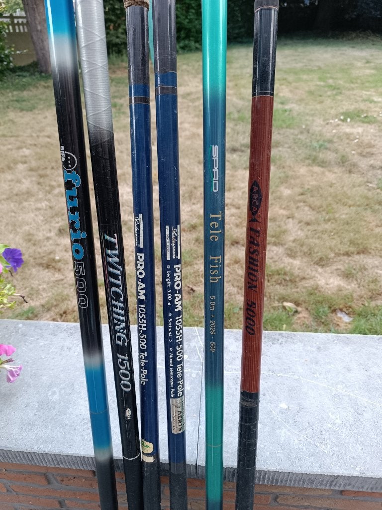 4 meter lange vishengels, Enlèvement, Comme neuf