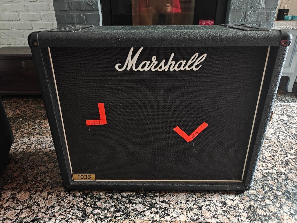 Marshall 1936 cabinet, Musique & Instruments, Enlèvement, Utilisé, Guitare, 100 watts ou plus