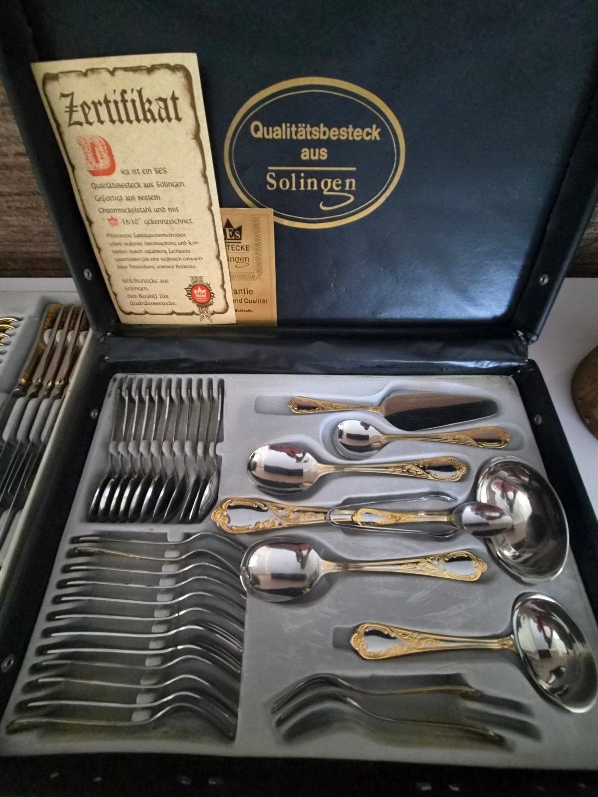 bestekkoffer, Huis en Inrichting, Bestekset, Overige typen, Ophalen of Verzenden, Zo goed als nieuw