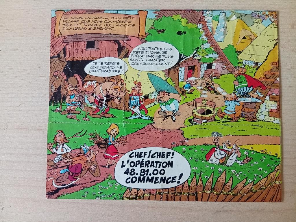 Opération 48.81.00 du 13 juin 1972 /Astérix - série complète, Collections, Personnages de BD, Enlèvement ou Envoi, Astérix et Obélix