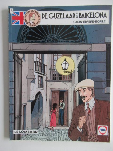 victor sackville...nr.6...de gijzelaar van barcelona, Livres, BD, Enlèvement ou Envoi, Comme neuf
