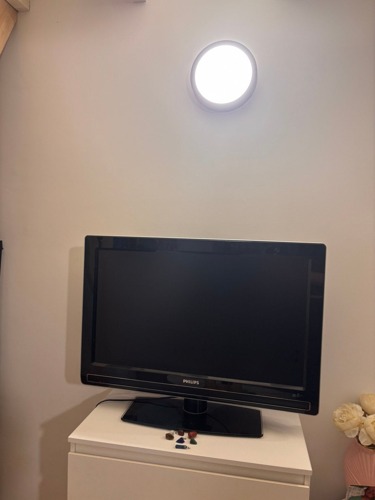 Philips Tv + afstandsbediening, Enlèvement, Utilisé, Philips