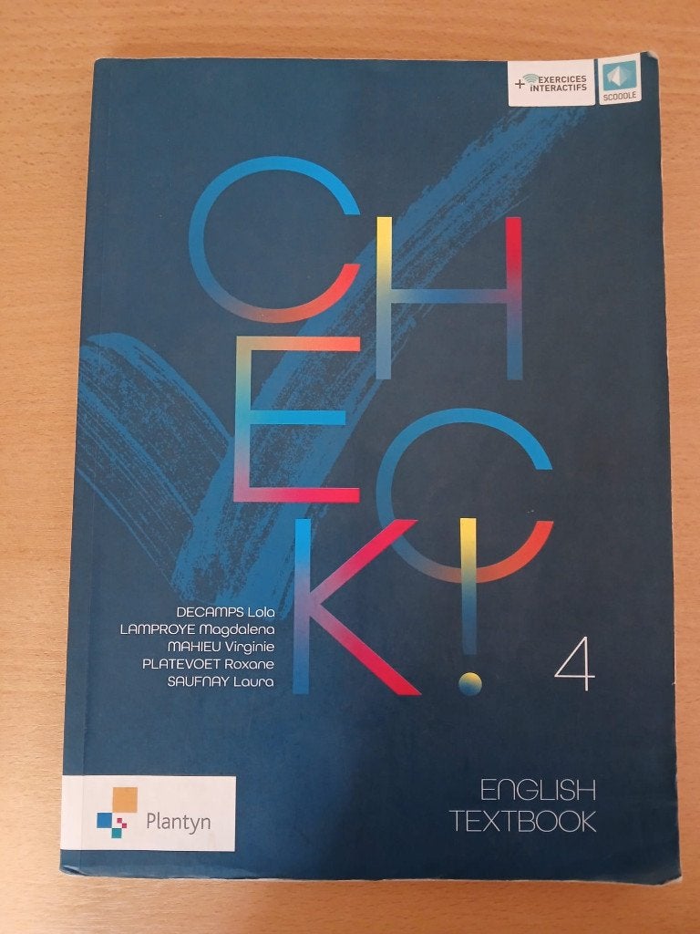 Livre scolaire : manuel d'anglais pour la 4ème secondaire, Livres, Enlèvement ou Envoi, Comme neuf, Secondaire, Anglais