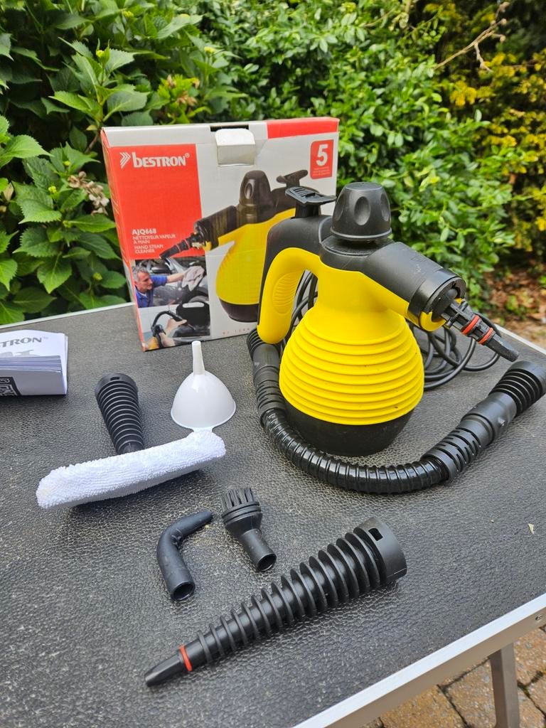 Handstoomreiniger Bestron, Enlèvement