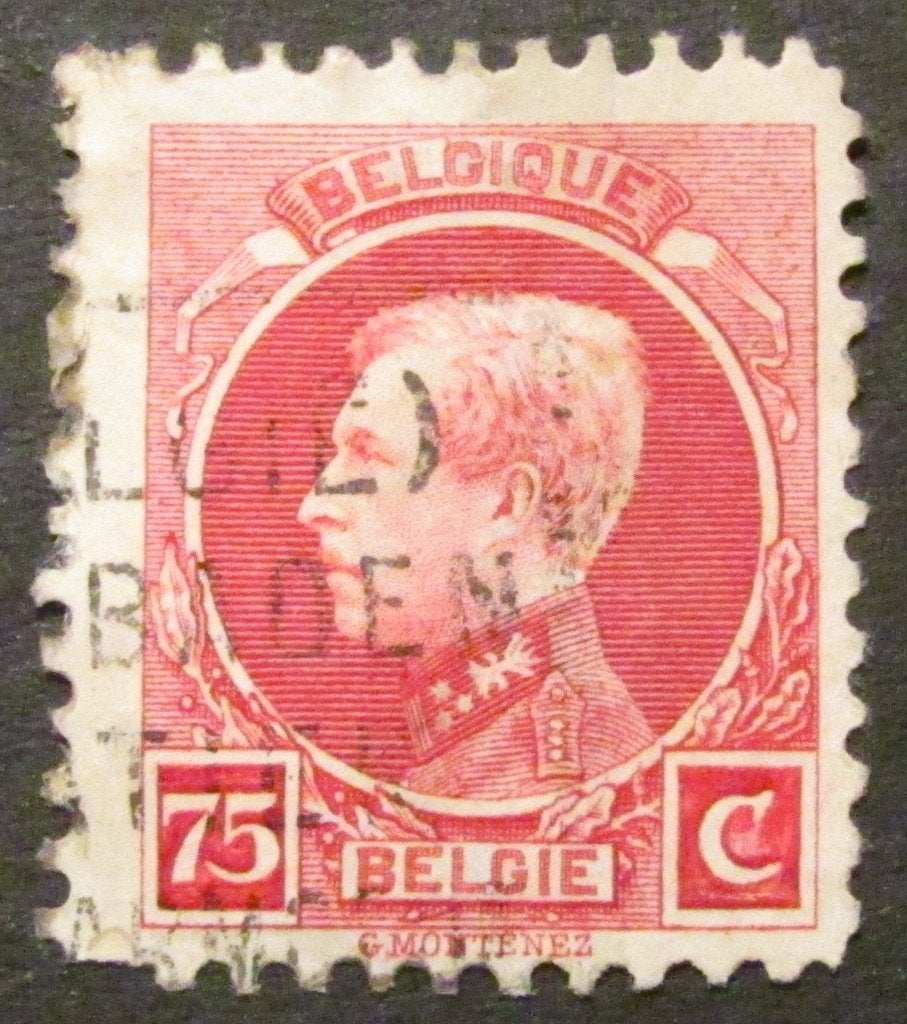 75 centimes estampillés OBC 212, Enlèvement ou Envoi, Affranchi, Timbre-poste, Maison royale